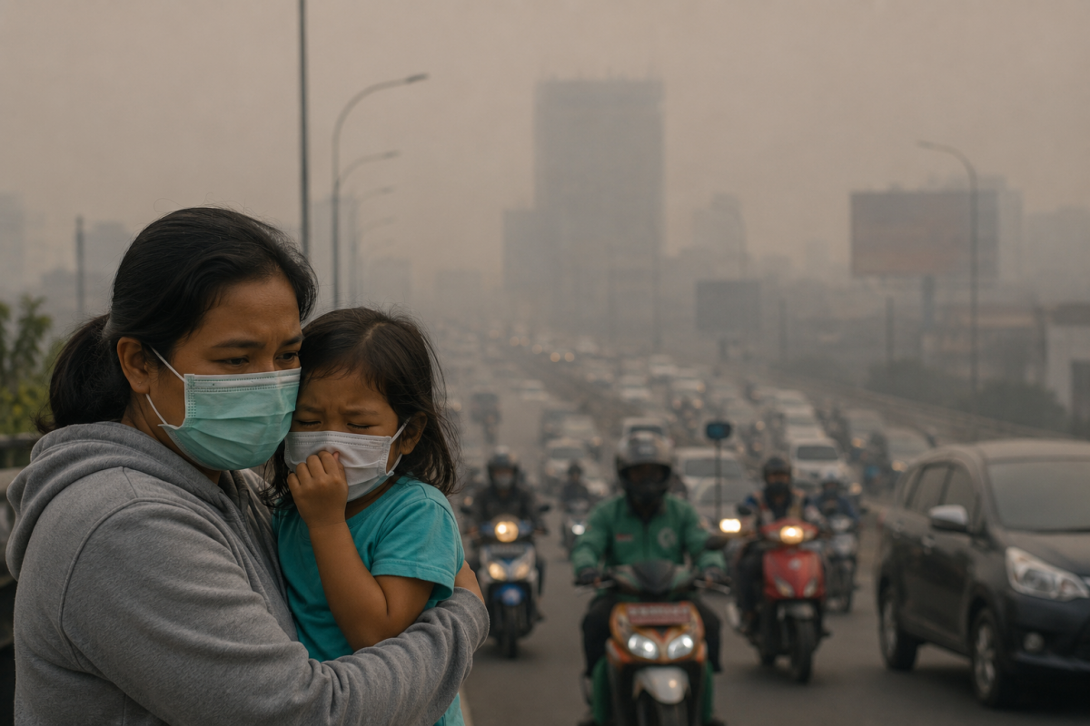 Kabut Asap Hilang Timbul, Pemko Pekanbaru Siapkan Masker Gratis untuk Warga Rentan