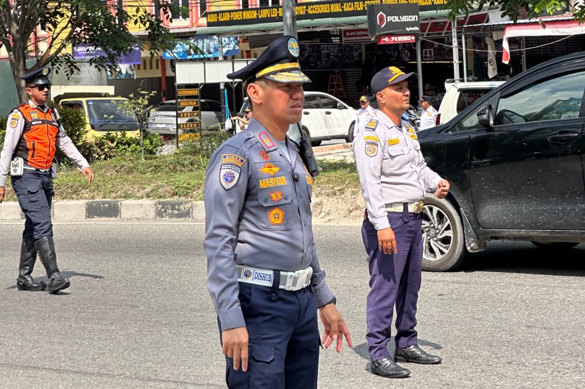 Dishub Pekanbaru Tegaskan Truk Tidak Boleh Melintas di Jalan Pesantren